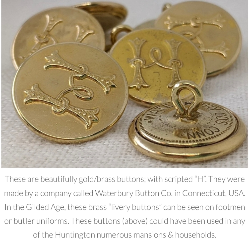 Vintage 1850's Gold Sporting Button Set - Picture 14 of 14